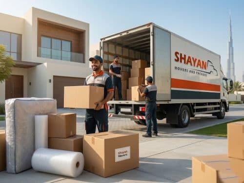 Home moving services for apartments and villas